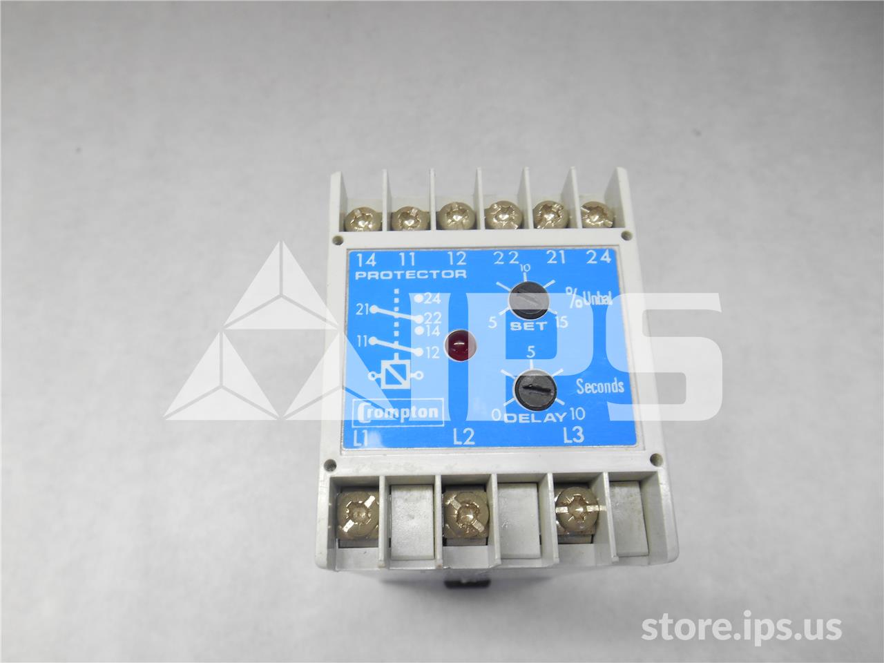 Crompton CROMPTON 252 PHASE BALANCE RELAY WITH UNDER VOLTAGE